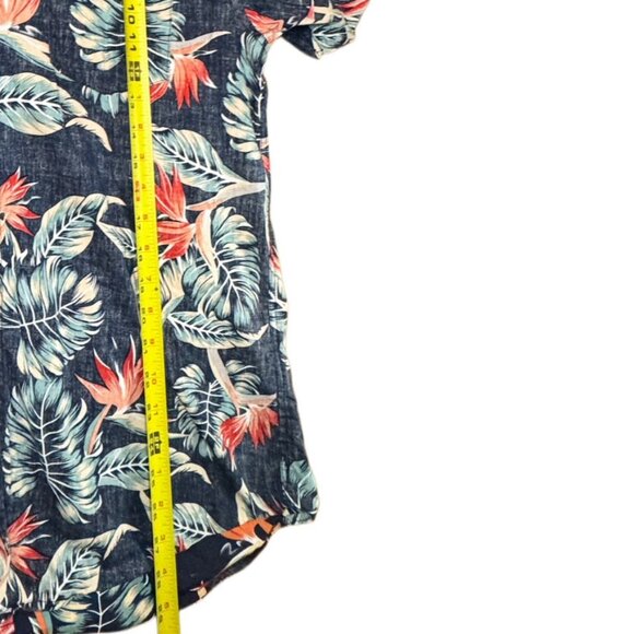 Molokai XL Floral Hawiian Button Down Casual Short Sleeve Shirt - Picture 8 of 10